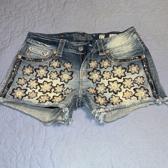 Miss Me Pants - Miss me denim shorts